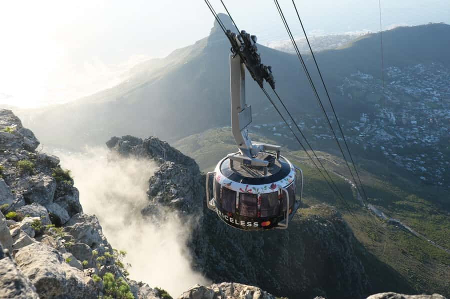 Cape Town: Table Mountain, Kirstenbosch Botanic Garden Tour - Table Mountain cable car: the rotating ride and the summit payoff