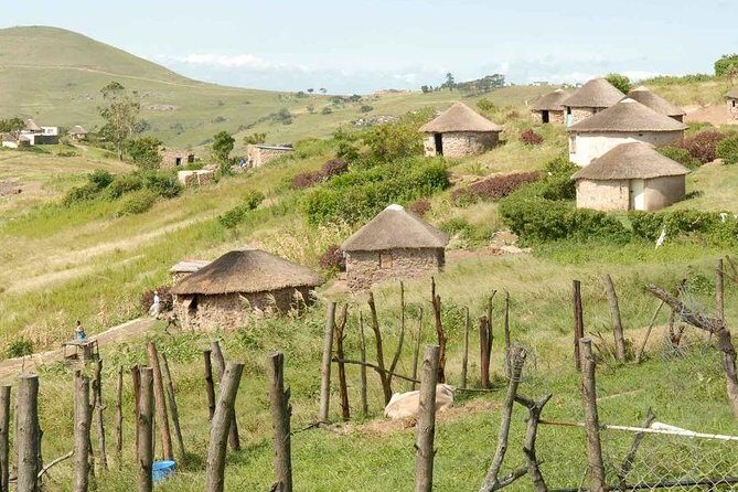 Cape Town to Durban & Garden Route - 7 day Private Safari - Day 7: Mandela Capture Site steel face and Howick Falls in KwaZulu-Natal