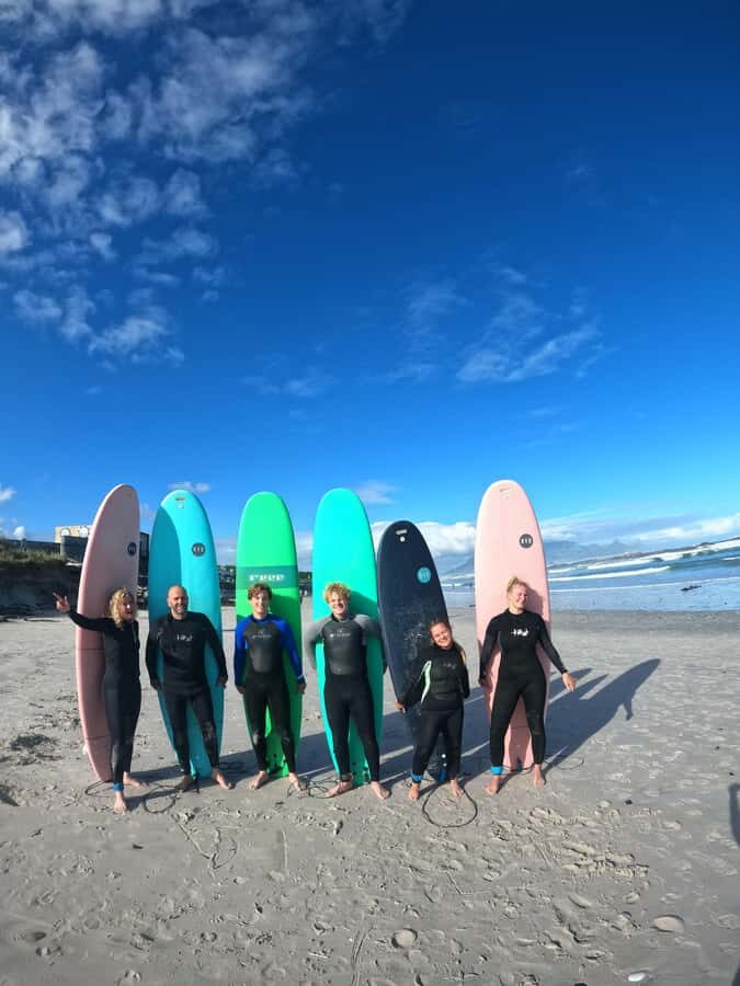 Cape Town:Learn to surf with the best view of Table Mountain - Group size and coaching style: open lesson, not a private bubble