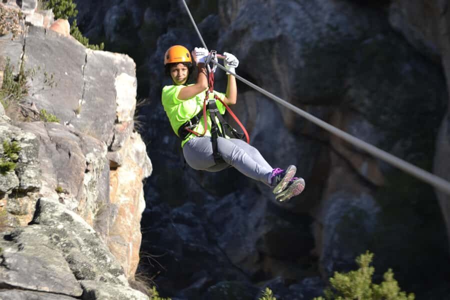 Ceres: Ziplining in the Mountains - Price and value: what $34 buys you in real zipline time