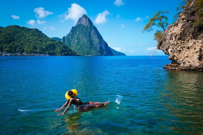 Clear Kayak Drone Photoshoot in St. Lucia - Soufrière + the Pitons: why the location matters for drone photos