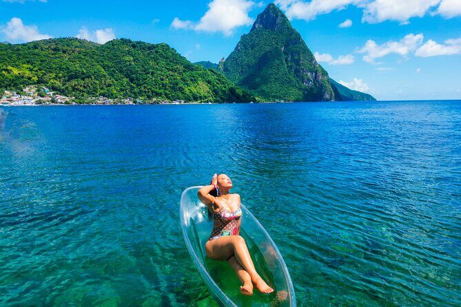 Clear Kayak Drone Photoshoot in St. Lucia - What you get back: unlimited raw photos today, edited set later