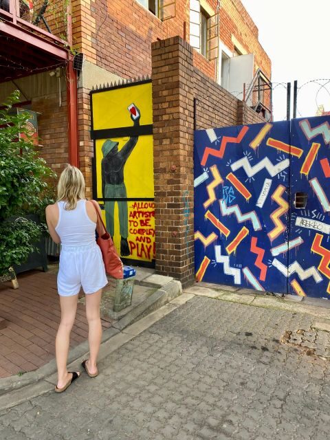 Colours of Johannesburg: A Graffiti & Street Art Tour - Maboneng: tags, murals, and an aerial view moment
