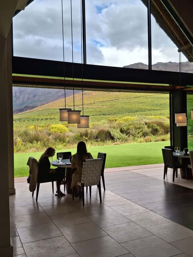 CUSTOMISED PRIVATE WINE TOUR WITH LUNCH - CAPE TOWN - Delheim’s views: conservation, sustainability, and a camera break