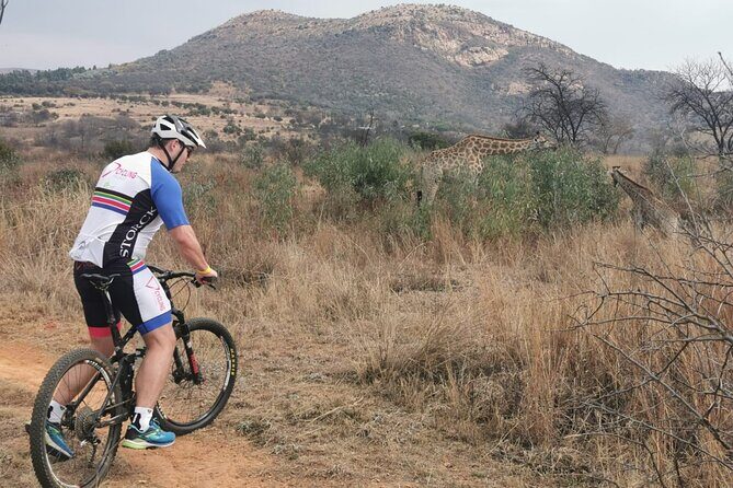 Cycling The Cradle of Humankind in Game Reserve - What the ride route really feels like (tar, off-road, and dam views)