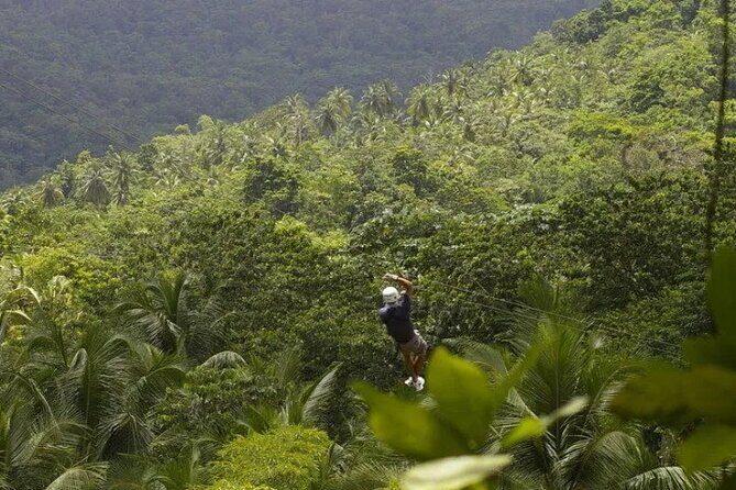 Day of Adventure - Zipline and Hike or Bike - Treetop Canopy Zipline and Errard Waterfall: the real deal