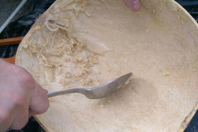 DIY Craft Your Own wooden Bowl : from a calabash fruit! - Take-home tips for your calabash bowl after you leave