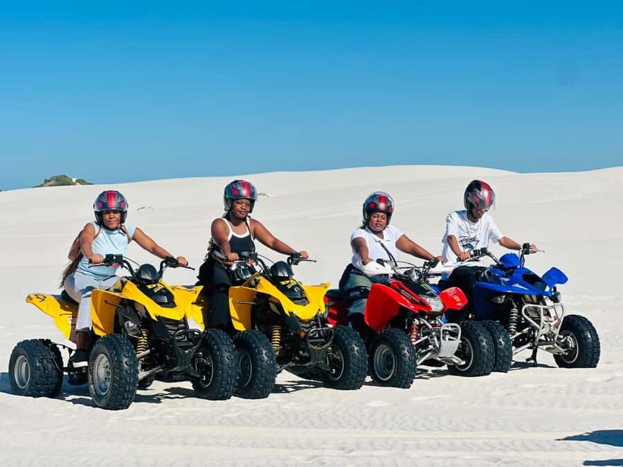 Dune Riders: Quad Bike Atlantis + Epic Photos! - First Stop: Sand Dunes CapeTown and Meeting Dalu