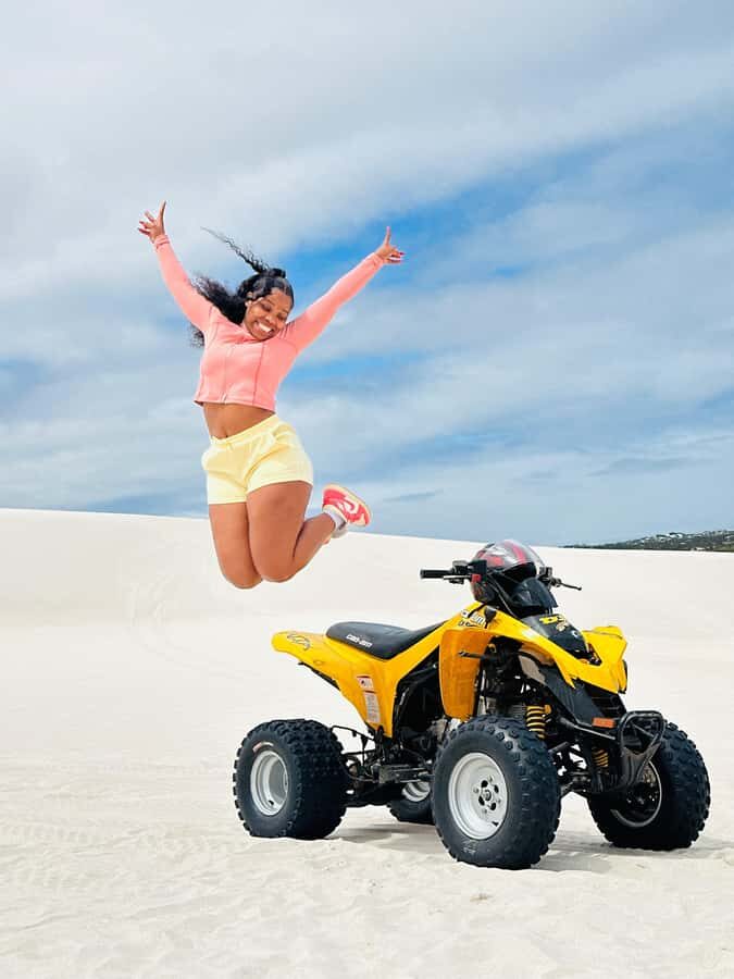 Dune Riders: Quad Bike Atlantis + Epic Photos! - Sandboarding on the Dunes: The Switch From Speed to Sliding