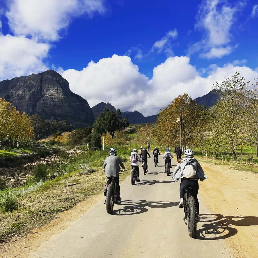 E-Bike Stellenbosch Winelands - Full Day Private Tour - Banhoek Chilli Oil Company: your launch point and your first taste of local flavor