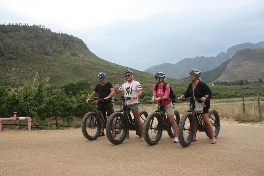 Franschhoek: E-Bike Guided Winery Tour - The final ride back into town (about 20 minutes) and wrapping up