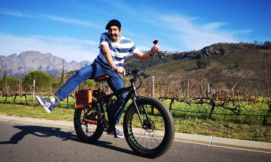 Franschhoek: E-Bike Guided Winery Tour - Meet at Vinebikes and get your bike dialed in (before you roll)