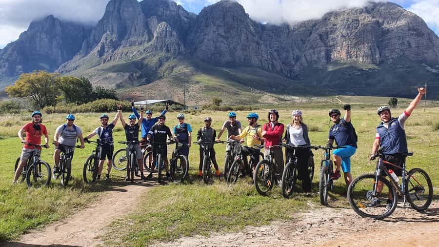 Franschhoek: E-bike Tour with Wine Tasting and Lunch - The surface mix: mostly trails, about 15 km of tar road, plus traffic awareness