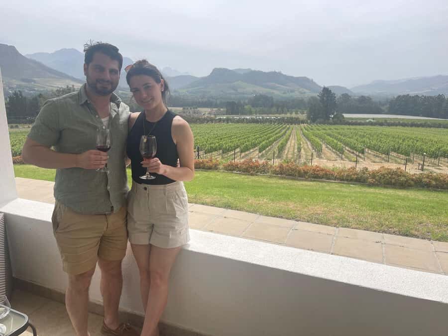 Franschhoek E-Bike & Wine Tour - Stony Brook Vineyards: another estate stop, another side of the valley