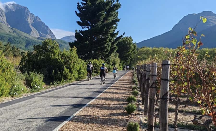 Franschhoek: E-Bike & Wine Tour (Shared Tour) - Cycling Through Franschhoek and the Wine Valley (What It Feels Like)