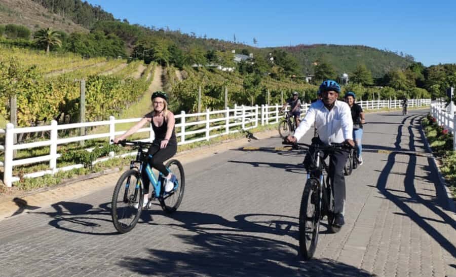 Franschhoek: E-Bike & Wine Tour (Shared Tour) - The 4-Hour Flow: Meet, Fit, Ride, Wine Stops, Back Again
