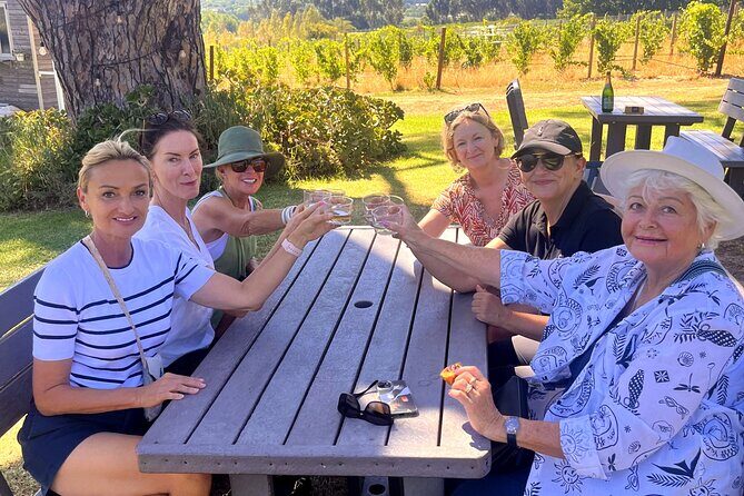 Franschhoek Wine Walk with Lunch - Mont Rochelle: vineyards, river bridges, and mimosa with your first bites