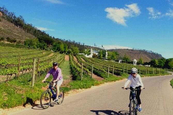 Franschhoek Winelands Meander © - The ride plan: Rickety Bridge, La Bri, Grand Provence, plus a Huguenot stop