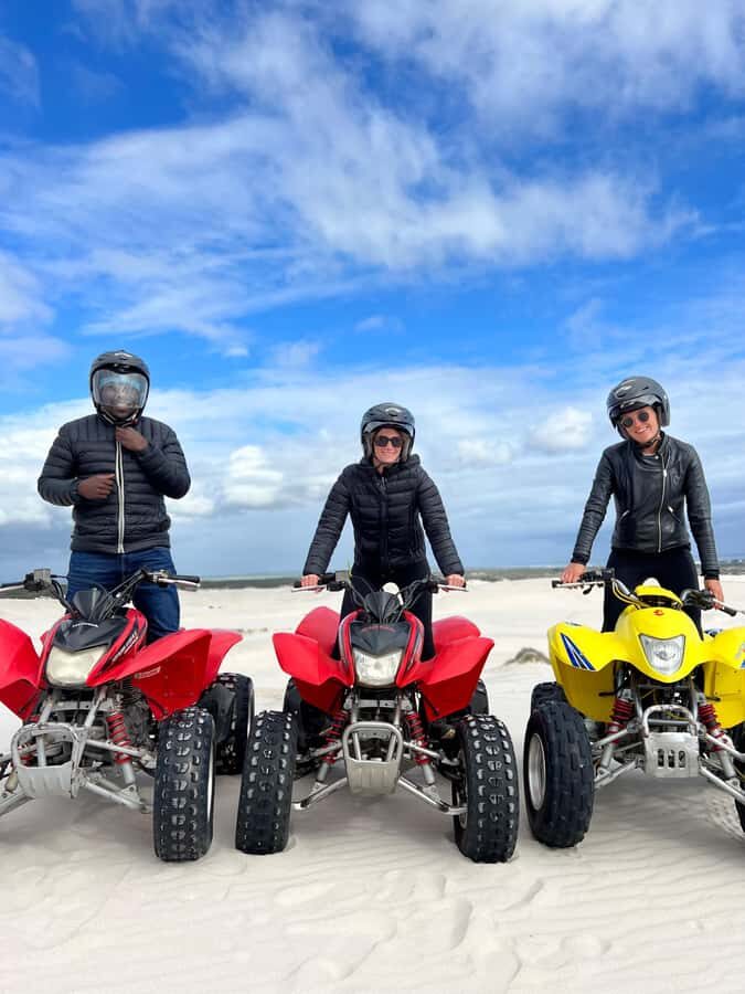 From Cape Town: Quad Bike Sand Dunes, Transport Included - Beginner-Friendly Quad Biking Setup at Atlantis Dunes