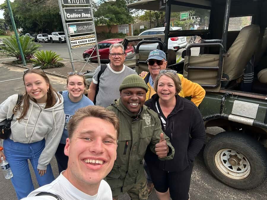 From St Lucia: Big 5 Safari in the Hluhluwe-Imfolozi Park - Included Binoculars, Blankets, and Entrance Fees: Where the Value Hides