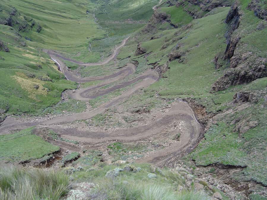 From Underberg: Sani Pass Day Tour - The Descent Back to Underberg: Steep Switchbacks and Timing