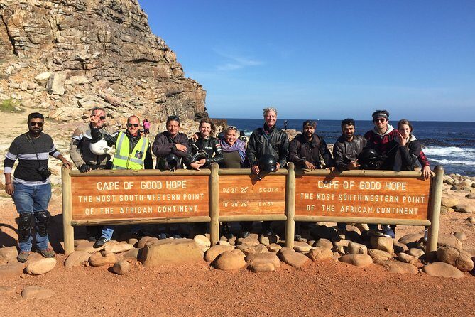 Full Day Cape Peninsula Motorcycle Tour on a Royal Enfield - Simon’s Town, Kalk Bay, and those optional coffee detours