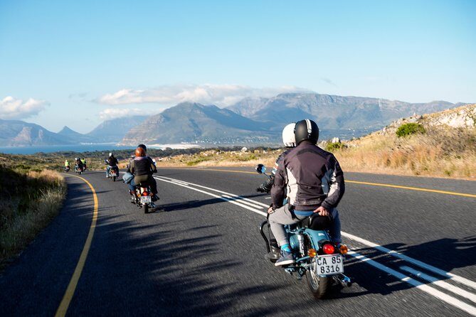 Full Day Cape Peninsula Motorcycle Tour on a Royal Enfield - Ending at Camps Bay for sunset: how to make the last hour count