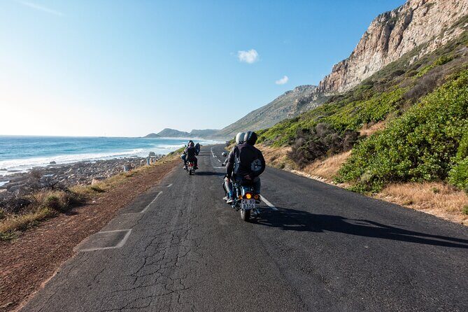 Full Day Cape Peninsula Motorcycle Tour on a Royal Enfield - Chapman’s Peak Drive: the first coastal hit