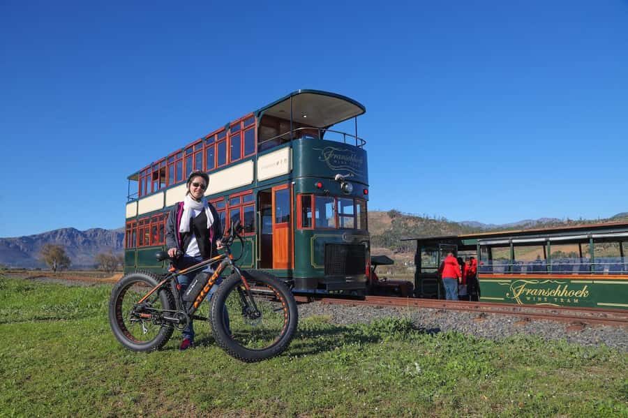 Full-Day Winelands E-Bike Tour with Wine Tasting & Lunch - Cape Town pickup to Stellenbosch: how the day is timed