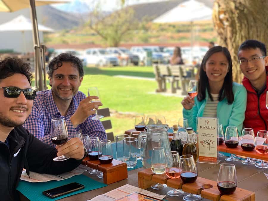 Garden Route and Addo Elephant National Park: 5-Day Safari - Day 2: Route 62 wine tasting and an ostrich farm on a working game property
