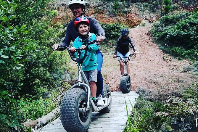 Gravity Scooter in Franschhoek - Stop 1: Chamonix Wine Farm and the First Big Views