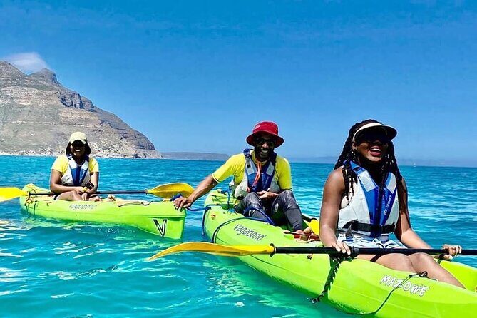 Guided Kayaking in Hout Bay - Paddling Fitness: How Moderate Means Moderate