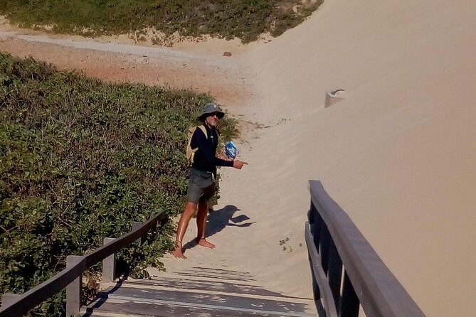 Guided Marine Walk: - Sardinia Bay (Marine Protected Area) - 3 hours - What you learn: dunes, moon phases, and the long view from Dune Rock