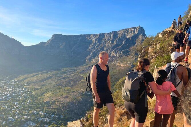 Guided Sunset/Sunrise Hike on Lions Head,Cape Town (Hotel Pickup) - Safety on the rocky parts: ladders, chains, and hands-free reality