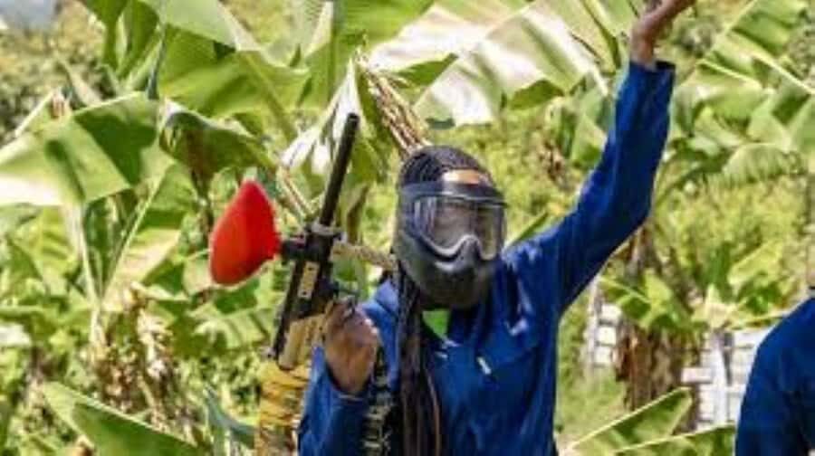 Hazyview : Paintball Target Shooting - Safety Gear and Rules: How You Stay in Control