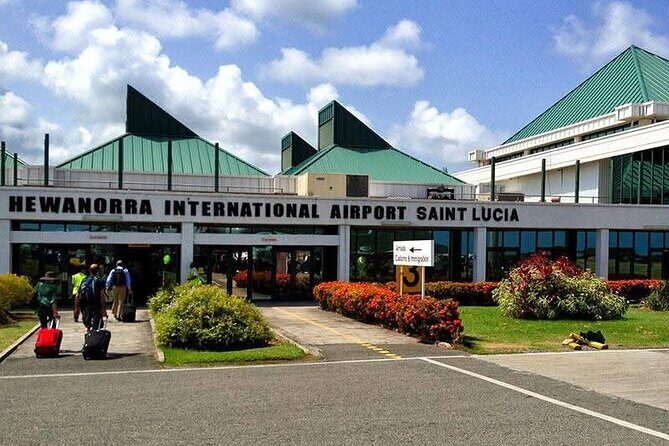 Hewanorra (UVF) Private Airport Transfer (one way) - Luggage help and door-to-check-in drop-off