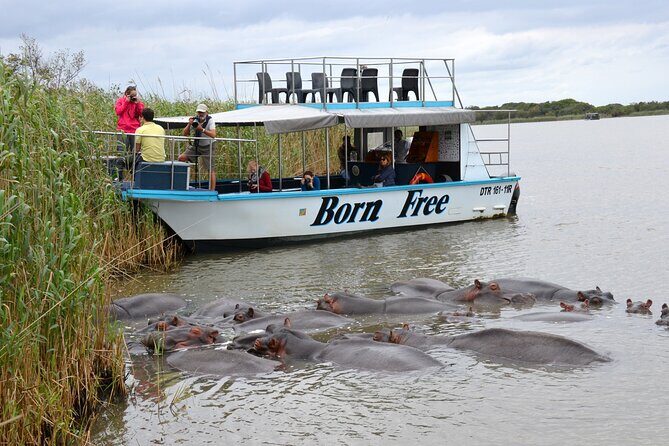 Hluhluwe Imfolozi Safari & St Lucia Boat Safari Day Tour from Durban - iSimangaliso Wetland Park boat safari on the St Lucia River