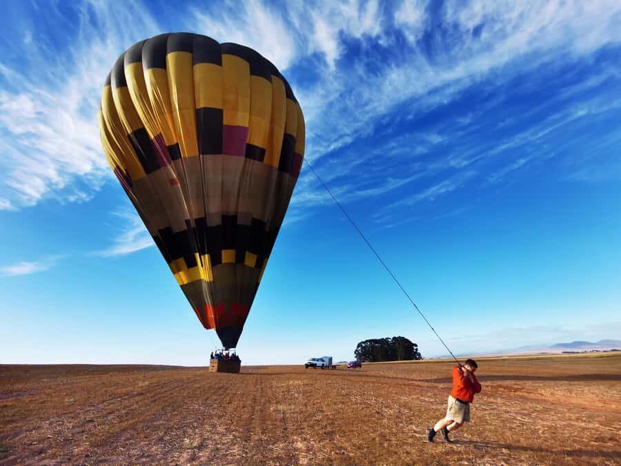Hot air Balloon and Cape Winelands Private guided tour - Franschhoek on foot: Elephant’s Corner roots and modern wine-country swagger