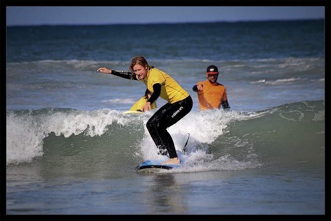 Intro To Surfing at Jeffrey's Bay - Gear is handled for you: surfboard and wetsuit included