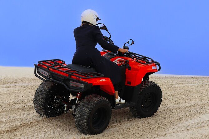 JEEP 4x4, Quadbike, and Glam Sandboarding Combo at Atlantis Dunes - Quad Biking: Your First Real Connection With the Sand