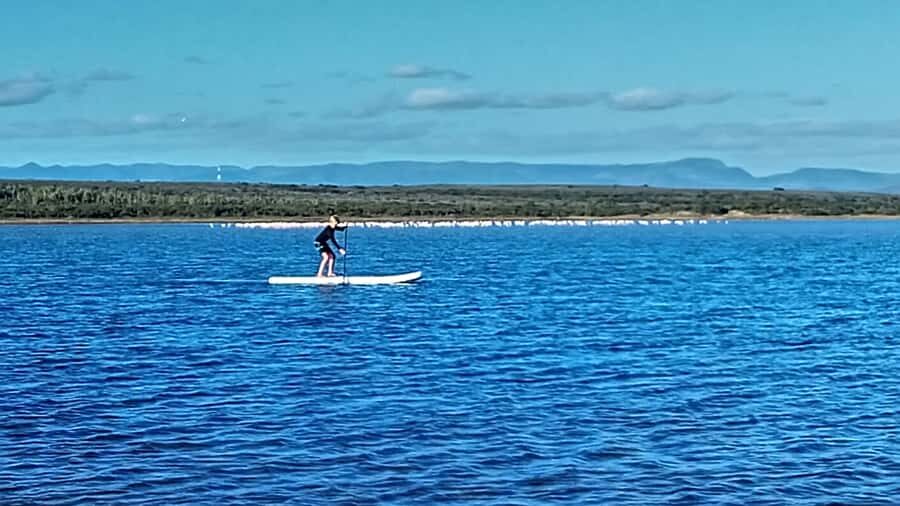 Jeffreys Bay: Stand Up Paddle Boarding - The basic SUP instruction that makes self-guiding possible