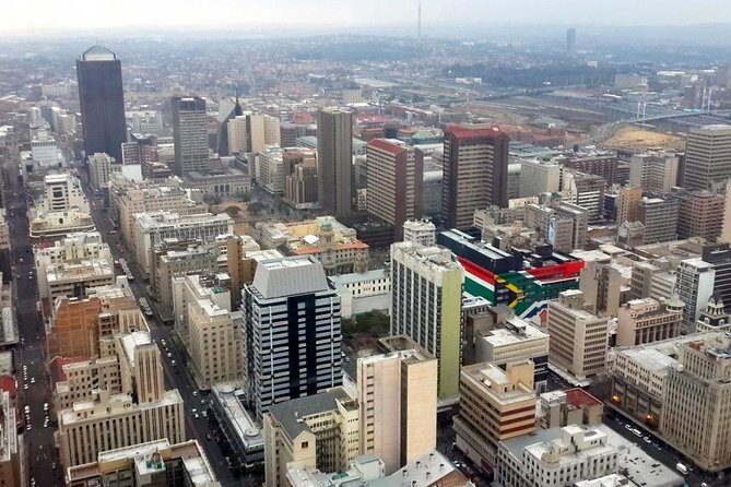 Johannesburg Half Day City Tour - The Mandela Bridge and Mary Fitzgerald Square: history you can cross