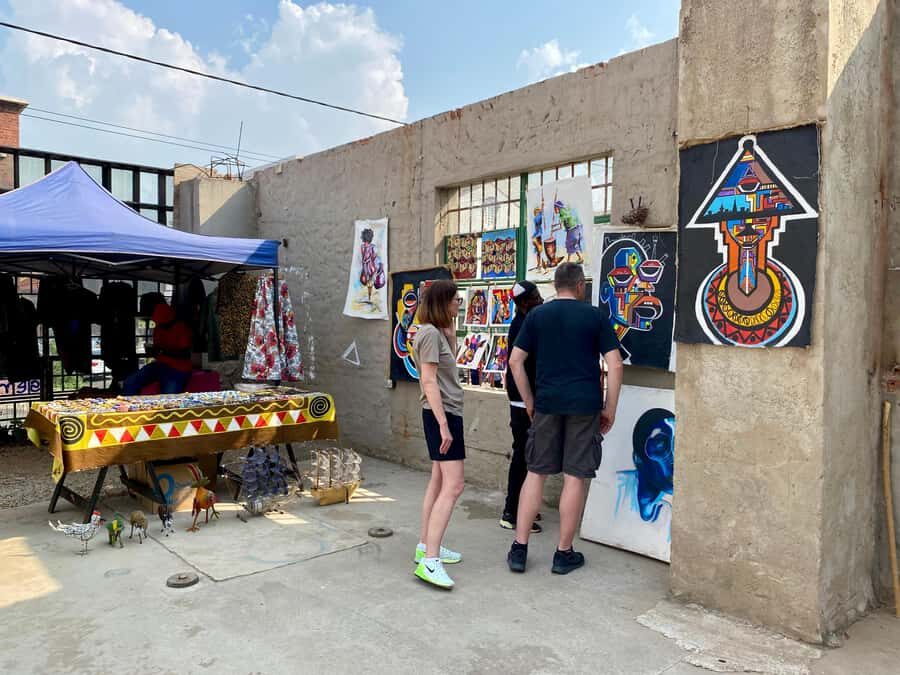 Johannesburg: Street Art and Culture in Maboneng! - Meeting at Home of the Bean: coffee first, then street-level history