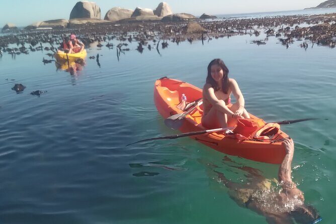 Kayak Adventure at Clifton Beach - The 90-minute paddle plan from Clifton 4th to 1st and back