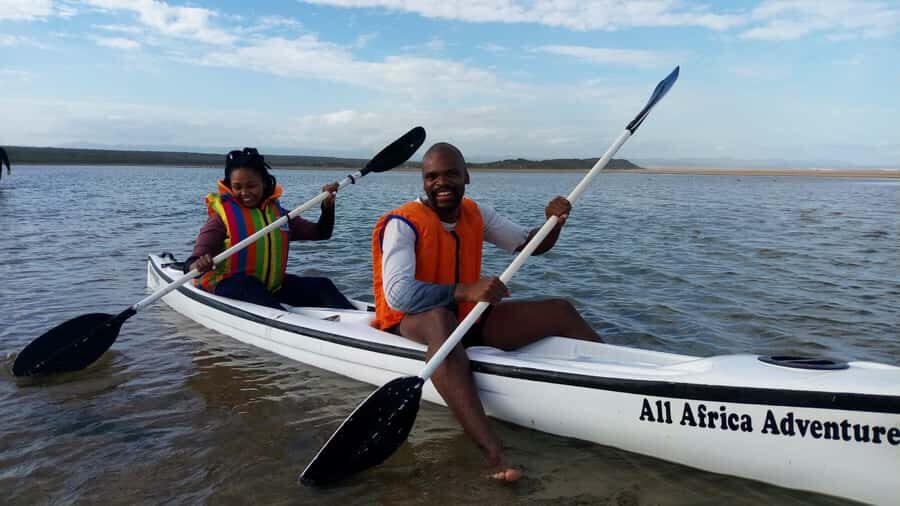 Kayaking Jeffreys Bay - What you get for about $23: gear, guidance level, and value