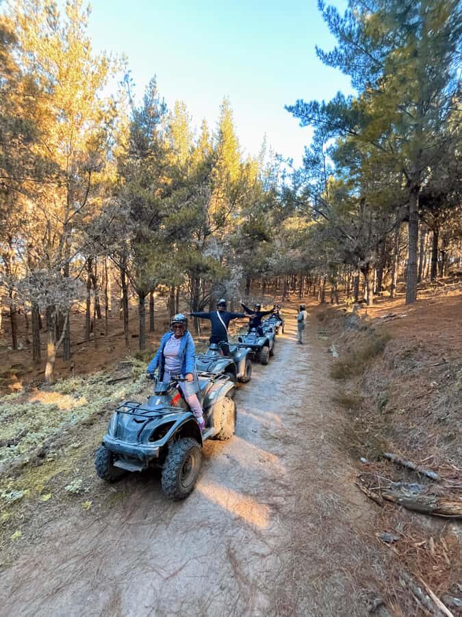 Knysna: Guided Quad Bike Tour in the Forest - Entering the forest: safety prep that doesn’t kill the fun