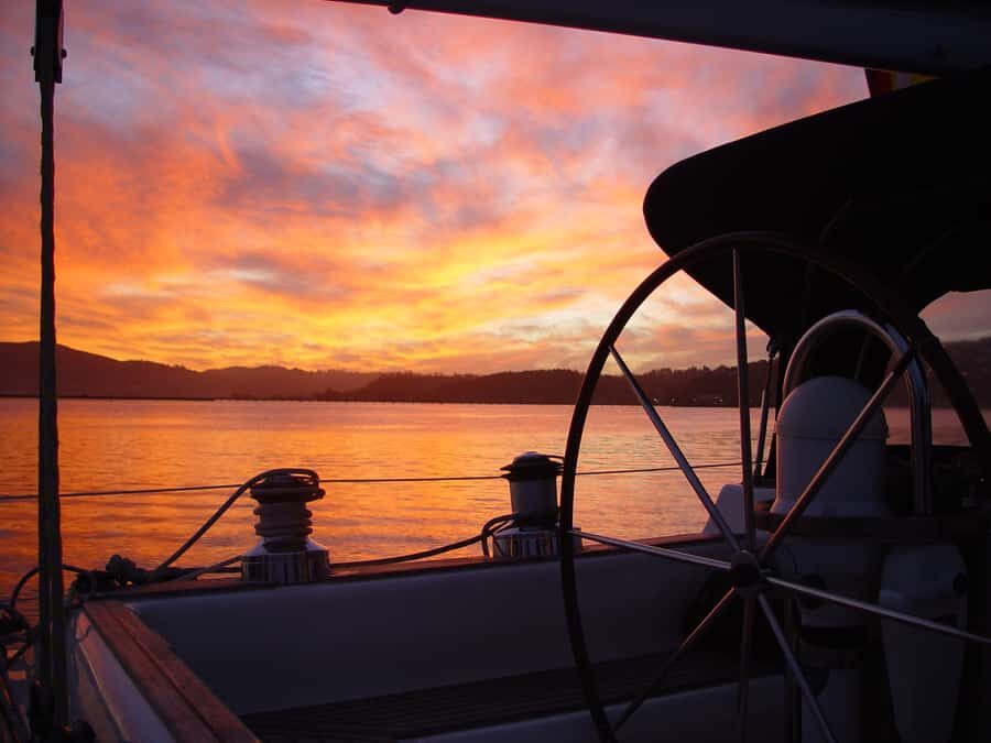 Knysna Sunset Sailing Cruise with Light Dinner and Wine - Knysna Heads at sunset: what the route can include