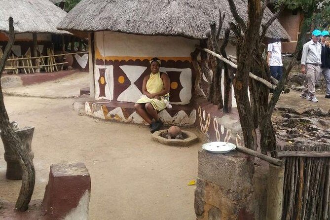 Lesedi Cultural Village and Lion Park tour - Lion Park mini safari: specialist guiding and lion time in the enclosure