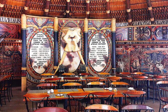 Lesedi cultural village tour - Nyama Choma lunch at the on-site restaurant (why it’s good value)