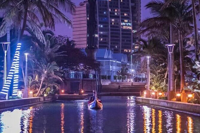 Magical Gondola Night Boat Cruise in Durban - The 30-minute gondola cruise: canals, bridges, and a tunnel moment